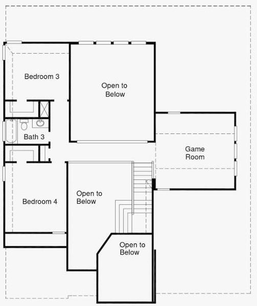2nd Floorplan - Representative Photo 2nd Floorplan - Representative Photo