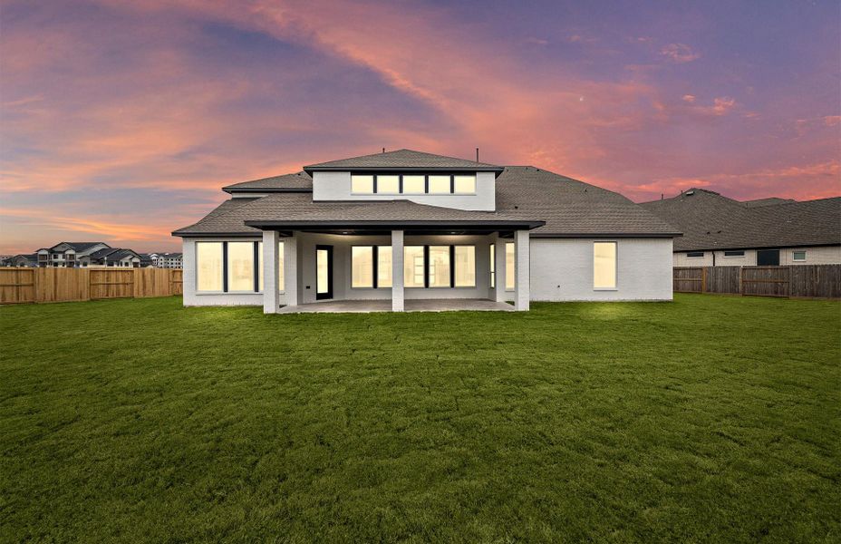 Exterior details and patio area of a home in Artavia 70′, Conroe (Image 23). Exterior details and patio area of a home in Artavia 70′, Conroe (Image 23).