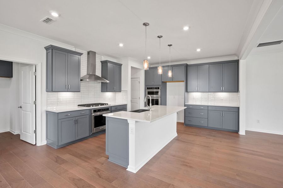 Representative furnished interior of a home built from the Tartan by Pulte Homes in Parkside Crossing, Charlotte (Image 15).