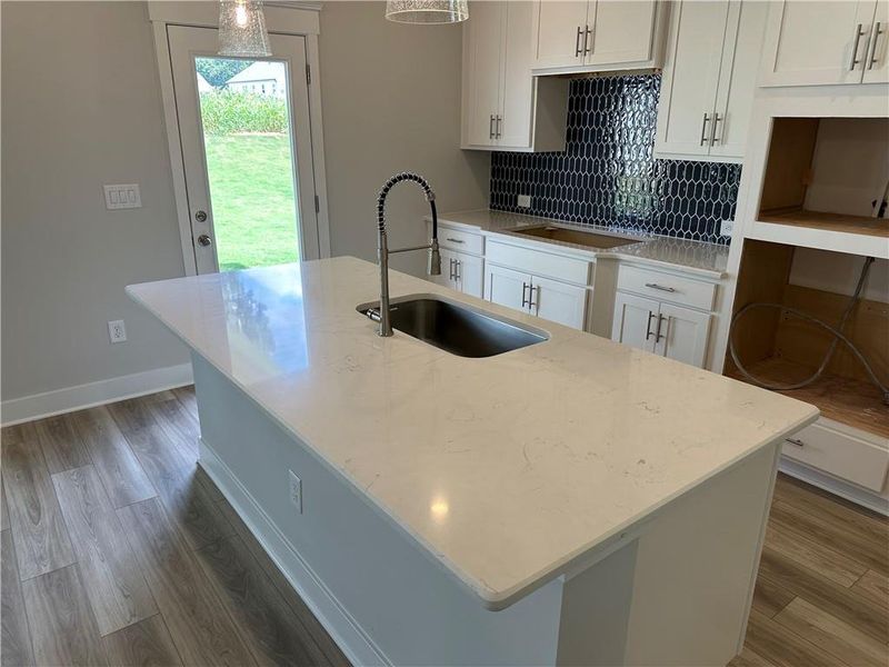 Furnished interior view inside a new home in Rosewood Lake Estates, Hoschton (Image 14).