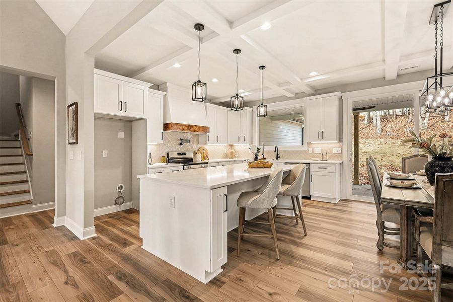 Furnished interior view inside a new home in , York (Image 7).