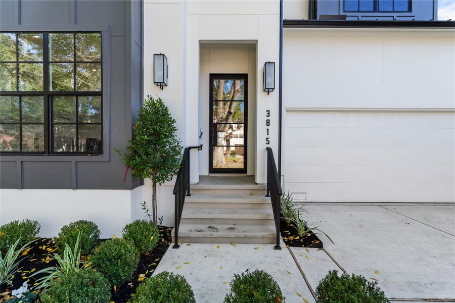 Exterior details and patio area of a home in , Houston (Image 3). Exterior details and patio area of a home in , Houston (Image 3).