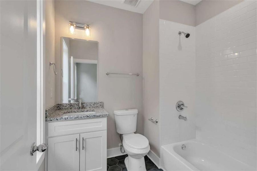 Furnished interior view inside a new home in , Atlanta (Image 10).