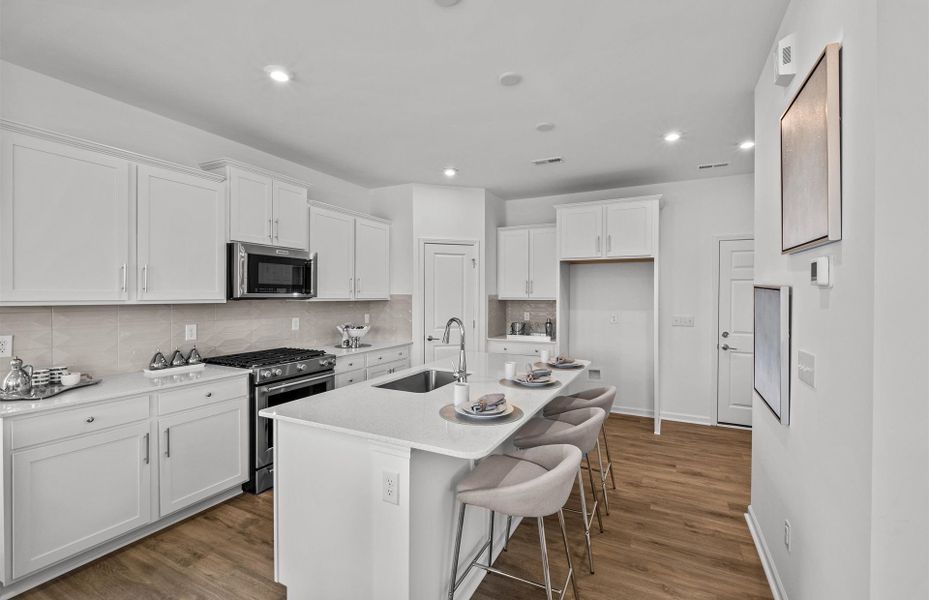 Open Kitchen with Island
