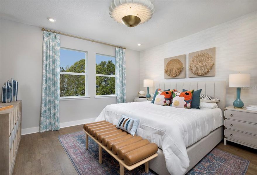 Furnished interior view inside a new home in Lakespur at Wellen Park, Venice (Image 6).