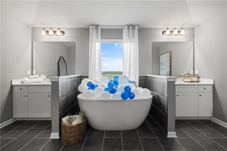 Furnished interior view inside a new home in Northcroft, Loganville (Image 30).