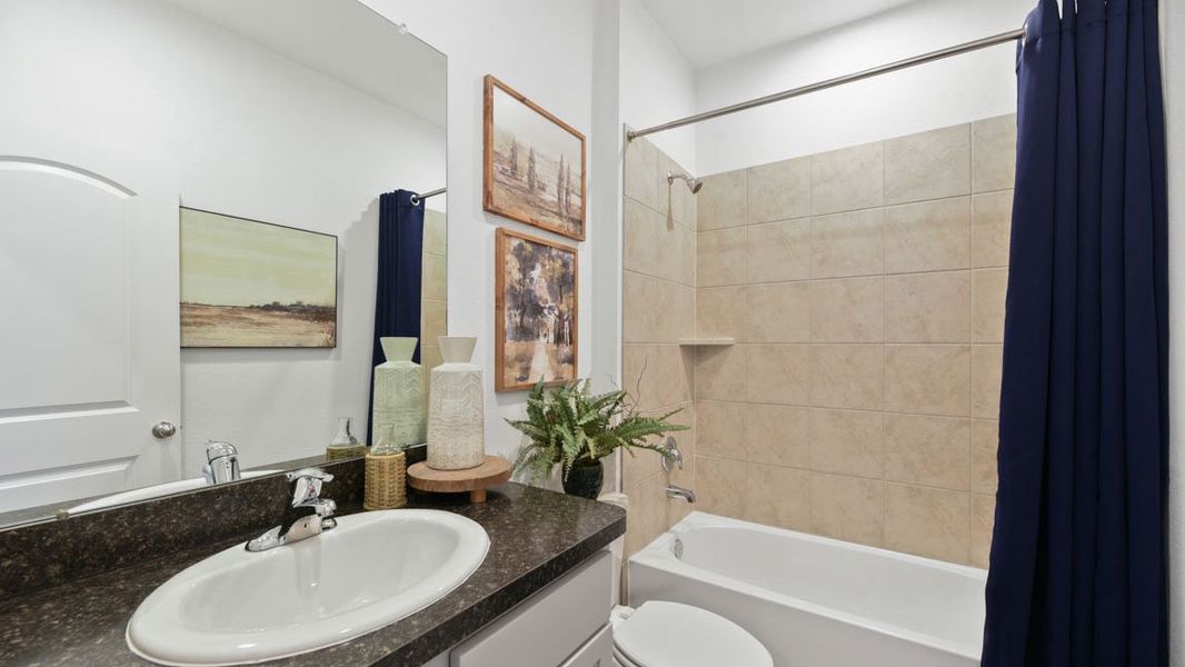 Furnished interior view inside a new home in Mill Creek, Magnolia (Image 6).