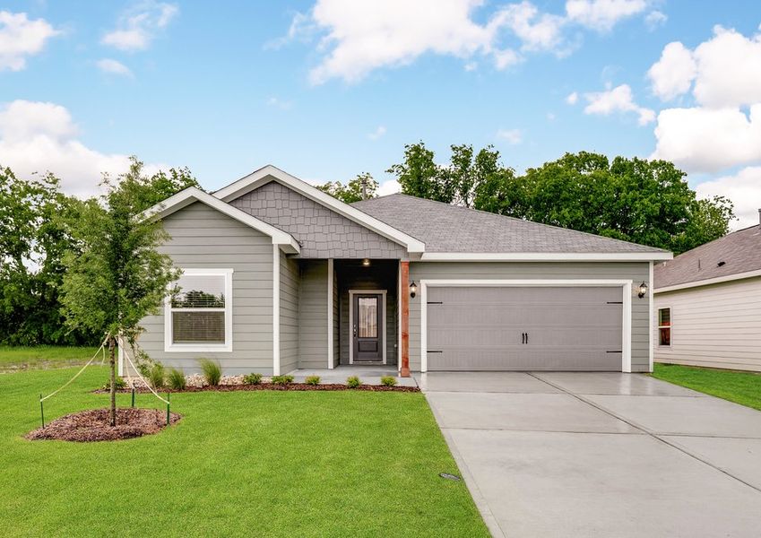 The Sabine is a beautiful one-story, siding home. The Sabine is a beautiful one-story, siding home.