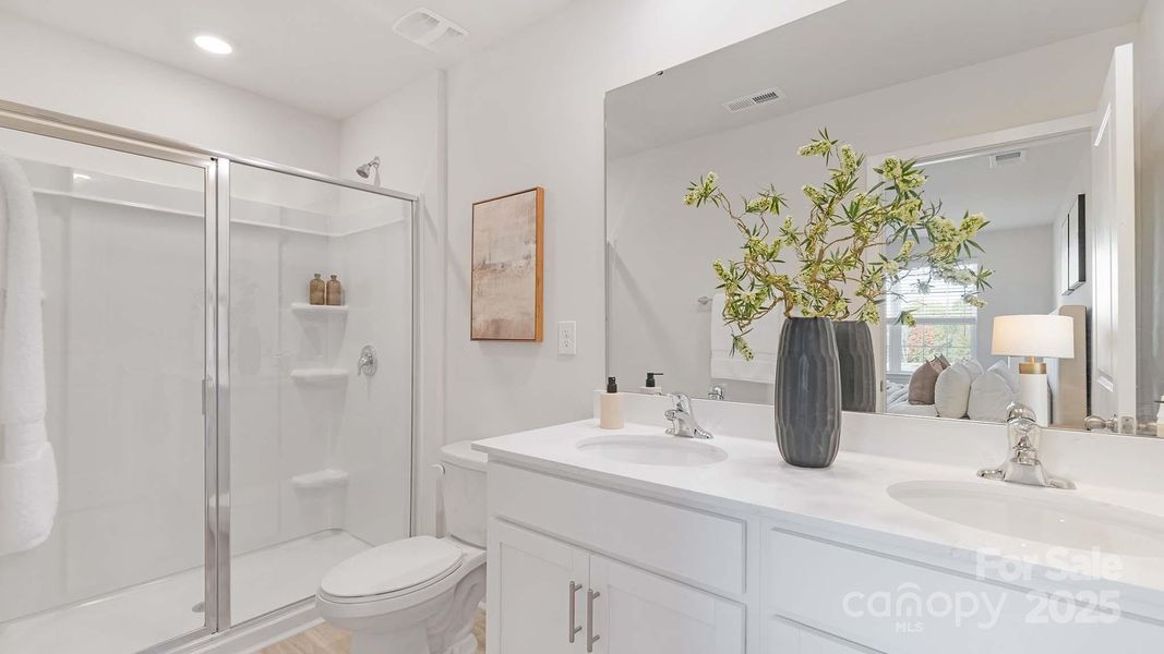 Furnished interior view inside a new home in Clark Creek Landing, Lincolnton (Image 15).