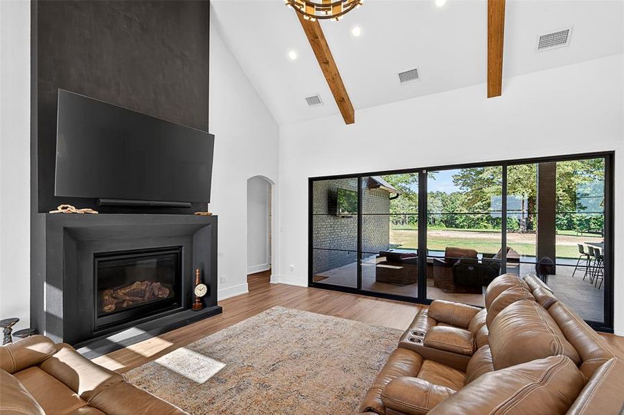 Furnished interior view inside a new home in , Hallsville (Image 31).