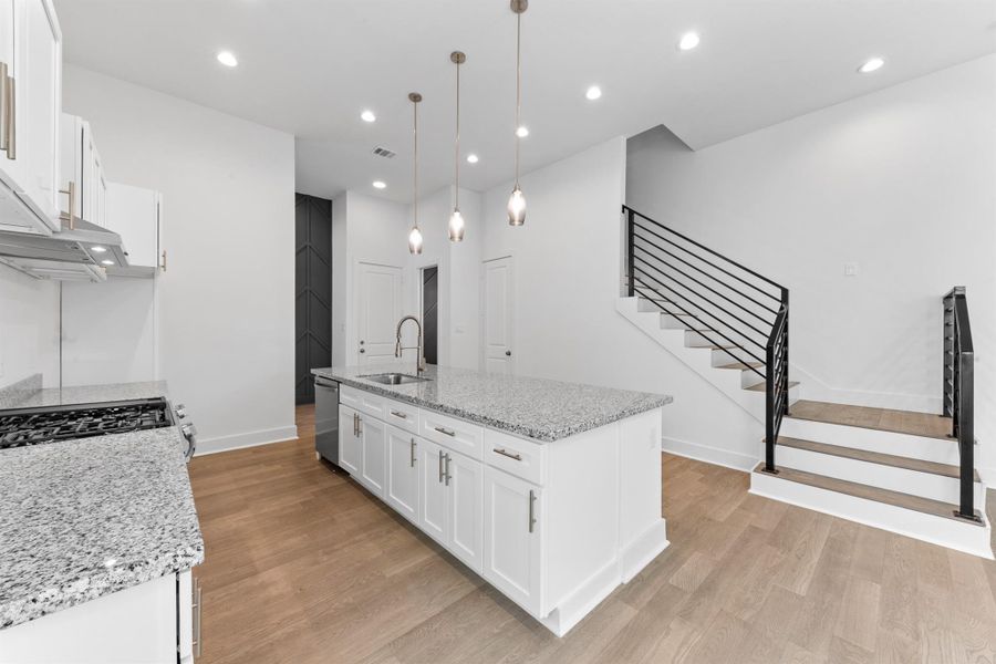 Furnished interior view inside a new home in , Houston (Image 7).