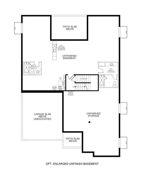 2D floor plan layout for the 6215 by Scott Felder Homes in Westerly, Erie, CO (Image 7). 2D floor plan layout for the 6215 by Scott Felder Homes in Westerly, Erie, CO (Image 7).