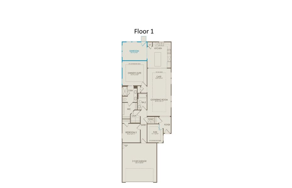 The Compass Floor Plan