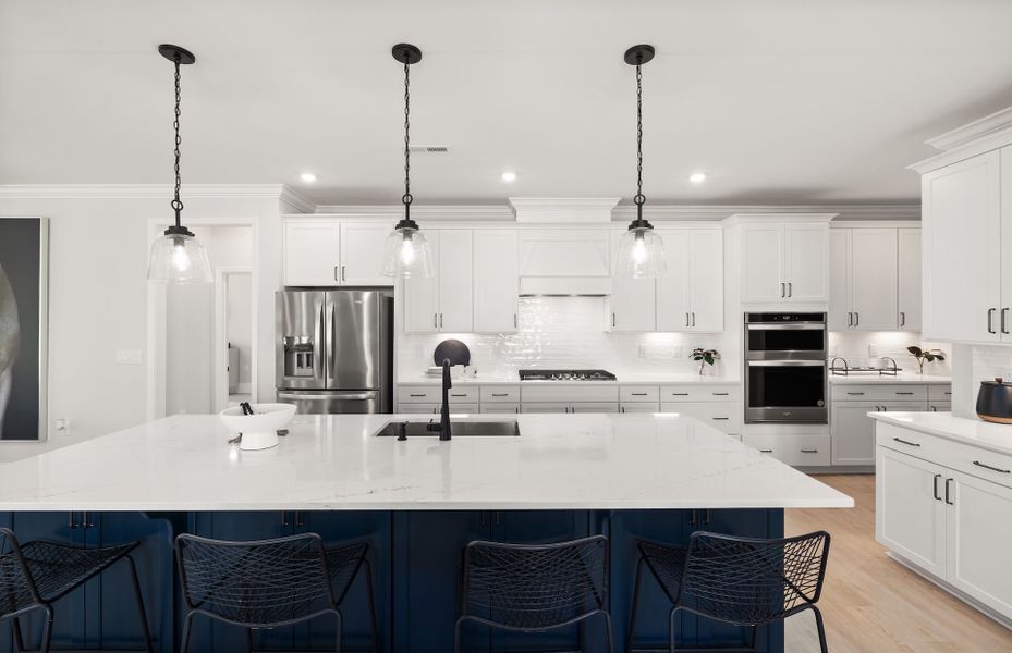 Representative furnished interior of a home built from the Renown by Del Webb in Carolina Overlook, Clayton (Image 7). Representative furnished interior of a home built from the Renown by Del Webb in Carolina Overlook, Clayton (Image 7).