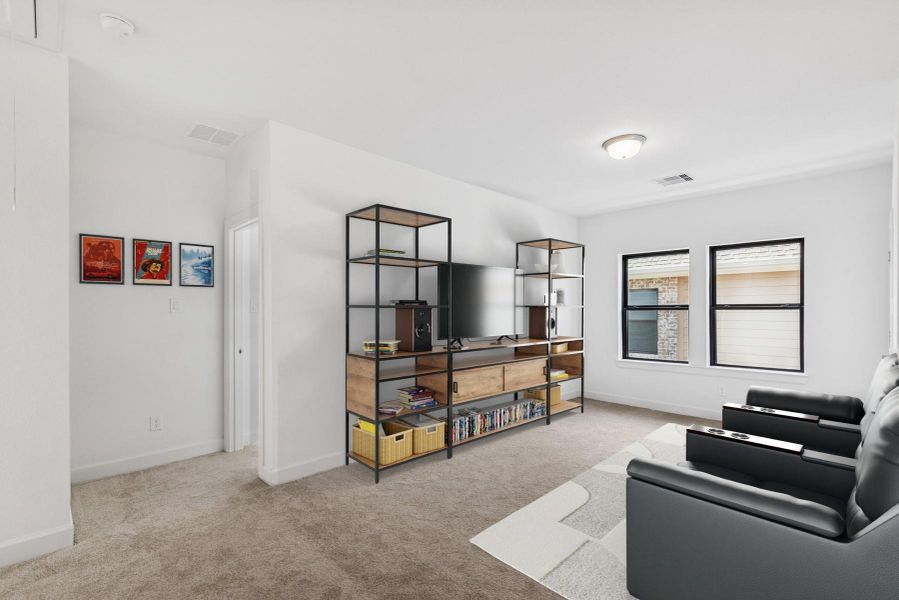 Virtually staged to give you the visual you need to see furniture placement and how the home can live.