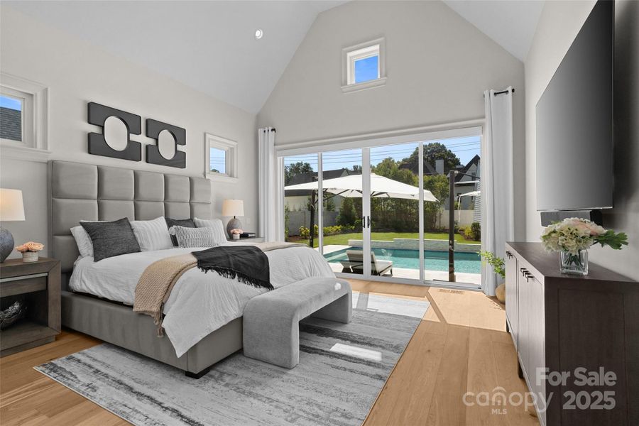 Furnished interior view inside a new home in , Charlotte (Image 15). Furnished interior view inside a new home in , Charlotte (Image 15).