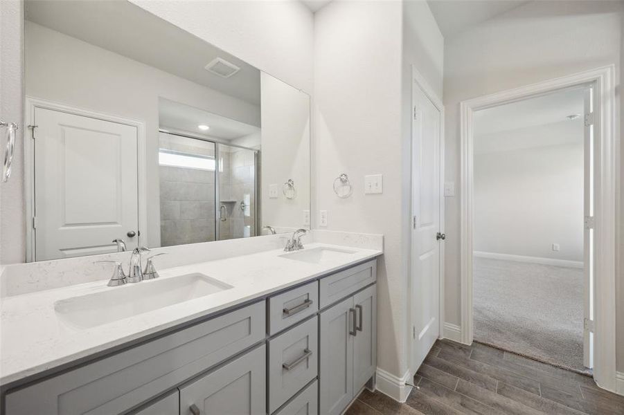 Furnished interior view inside a new home in Sicily, Princeton (Image 6).