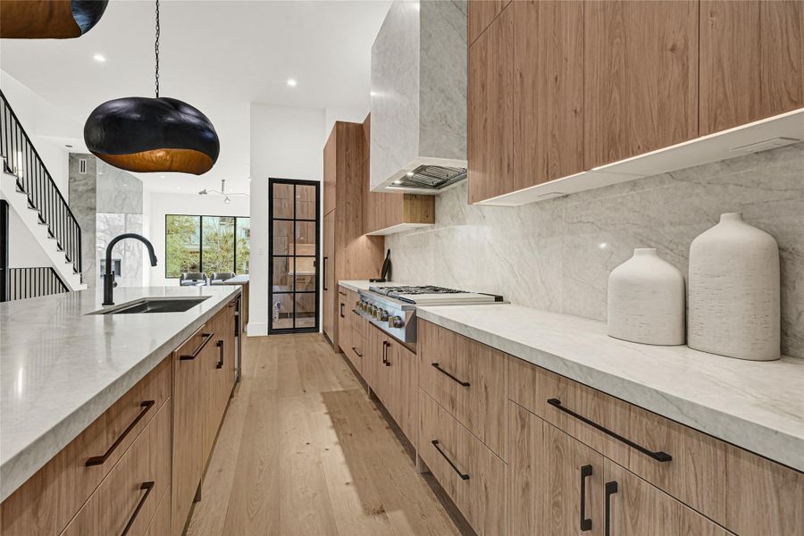 Furnished interior view inside a new home in , Houston (Image 10).