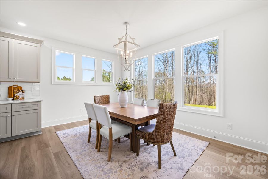 Furnished interior view inside a new home in , Statesville (Image 5). Furnished interior view inside a new home in , Statesville (Image 5).