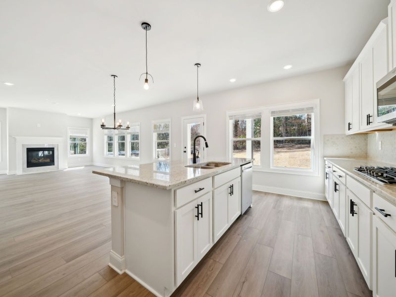 Furnished interior view inside a new home in Martin Springs - Estate Series, Lawrenceville (Image 6).