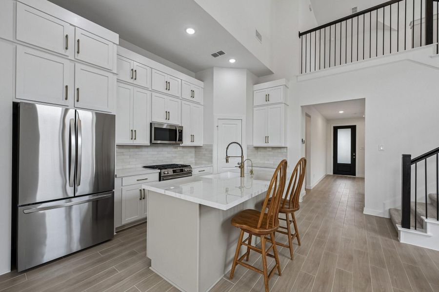 Furnished interior view inside a new home in Jubilee 45', 70', Hockley (Image 30).