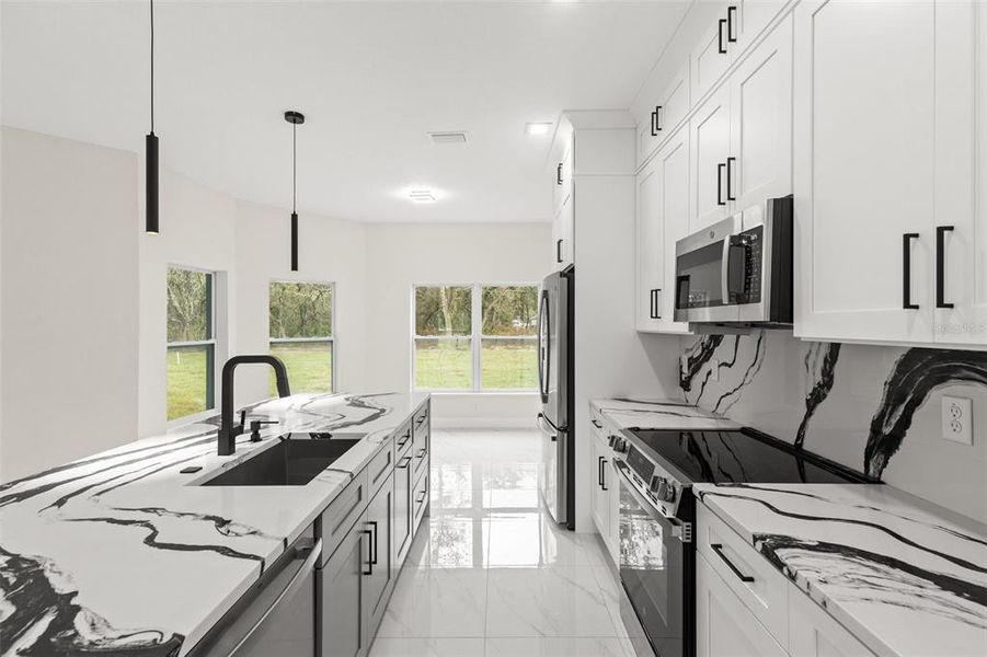 Furnished interior view inside a new home in , Weeki Wachee (Image 5).