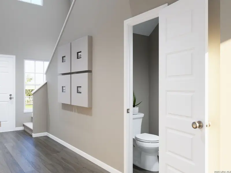 Furnished interior view inside a new home in Timber Creek, San Antonio (Image 7).