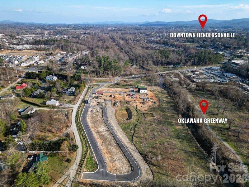 Site preparation for new homesites in , Hendersonville (Image 40).