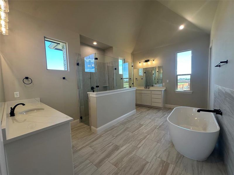 Furnished interior view inside a new home in , Dish (Image 12).