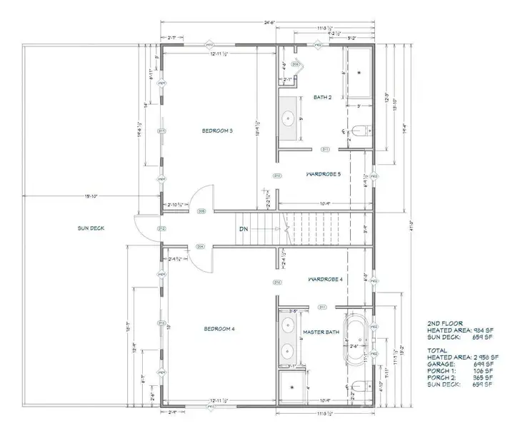 2D floor plan layout of this home in , Canton, NC (Image 4).