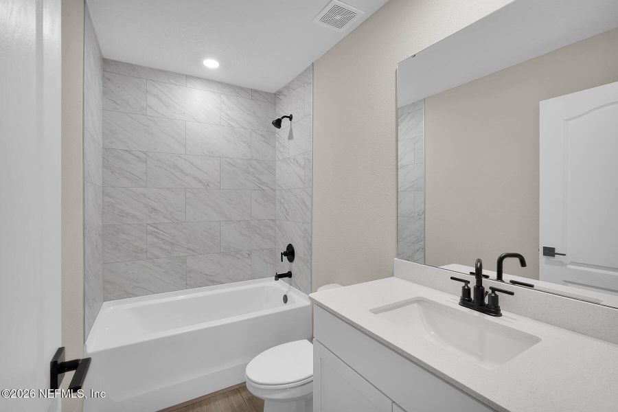 Furnished interior view inside a new home in Jennings Farm, Middleburg (Image 12).