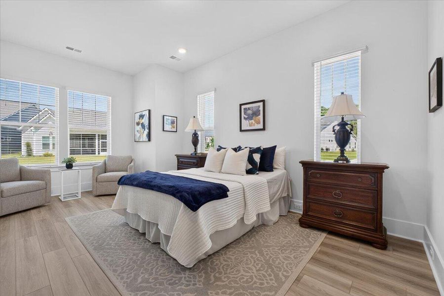 Furnished interior view inside a new home in Summerwind Crossing at Lakes of Cane Bay, Summerville (Image 41).