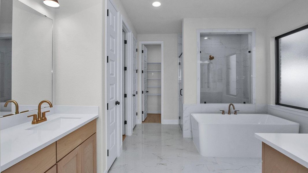 Furnished interior view inside a new home in Riceland, Mont Belvieu (Image 5).