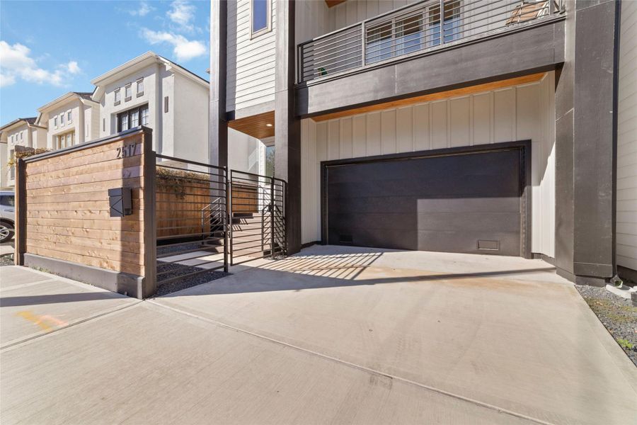 Exterior details and patio area of a home in , Houston (Image 26). Exterior details and patio area of a home in , Houston (Image 26).