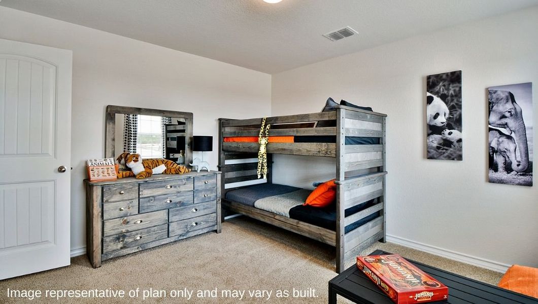 Furnished interior view inside a new home in Avenida, Converse (Image 20).