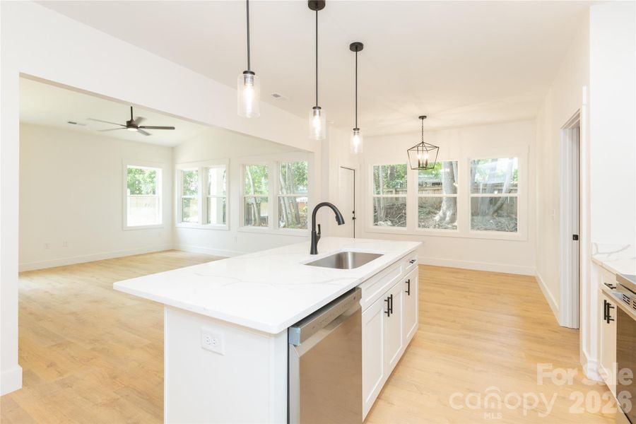 Furnished interior view inside a new home in , Concord (Image 6).