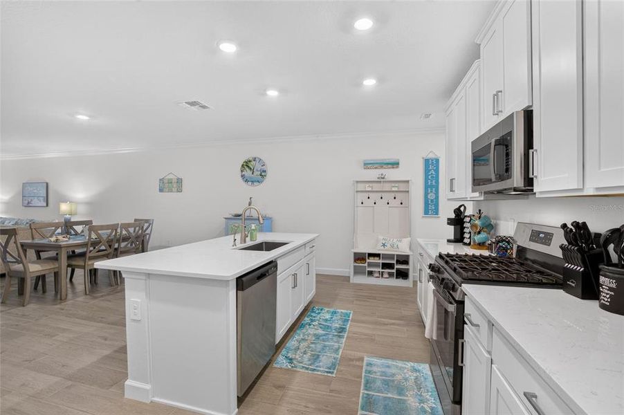 Furnished interior view inside a new home in Southshore Bay Active Adult, Wimauma (Image 5).