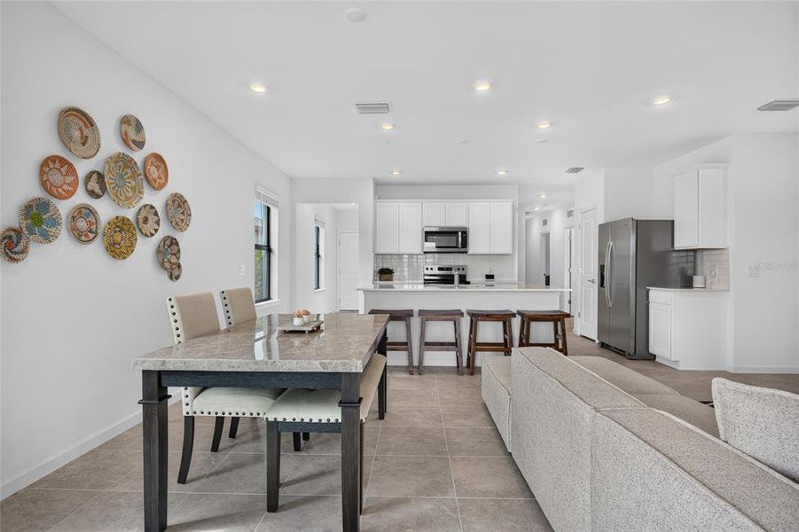 Furnished interior view inside a new home in , Sarasota (Image 8).