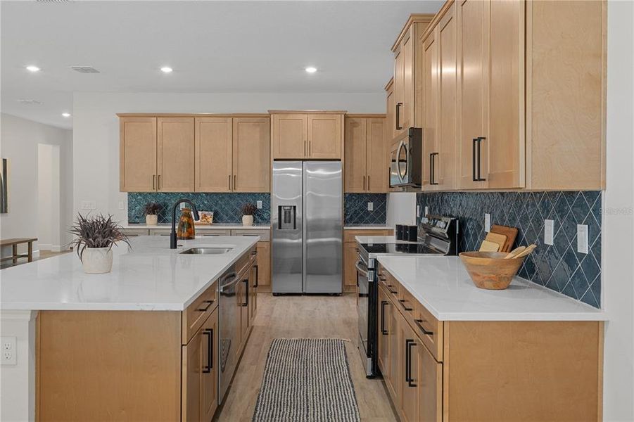 Furnished interior view inside a new home in , Dunnellon (Image 7).