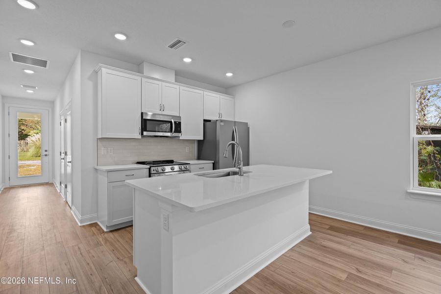 Furnished interior view inside a new home in , St. Augustine (Image 3).