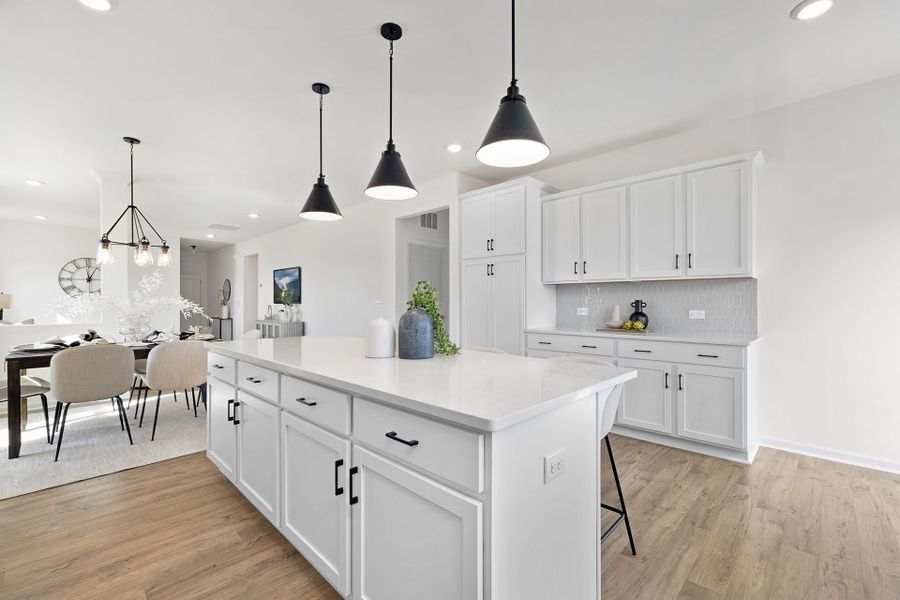 Furnished interior in a model home at Edgewater - Cottage Greens in Lancaster (Image 33).