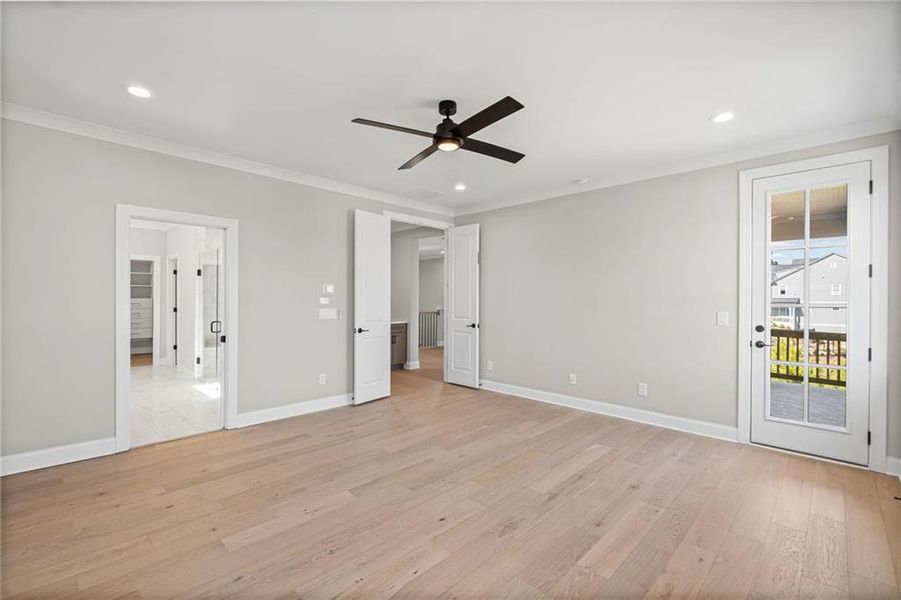 Spacious, unfurnished interior of a new home in , Canton (Image 41).