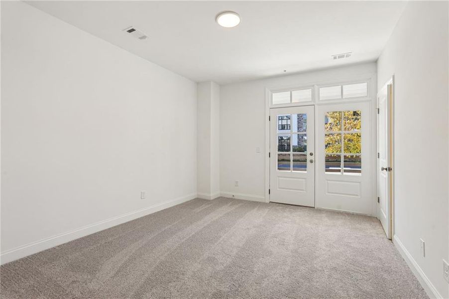 Spacious, unfurnished interior of a new home in Market Square at Sawnee Village, Cumming (Image 22).