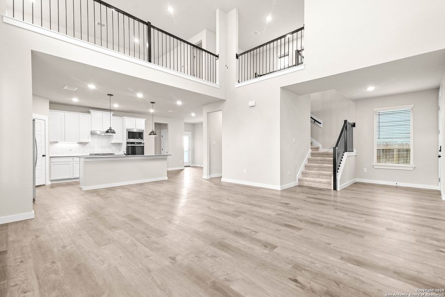Spacious, unfurnished interior of a new home in Morgan Meadows, San Antonio (Image 18). Spacious, unfurnished interior of a new home in Morgan Meadows, San Antonio (Image 18).
