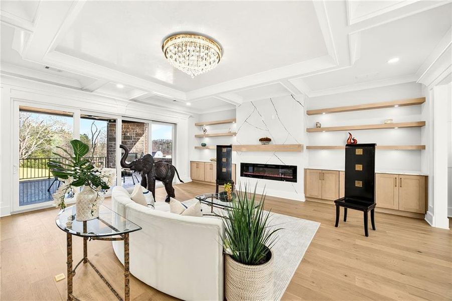 Furnished interior view inside a new home in , Buford (Image 13). Furnished interior view inside a new home in , Buford (Image 13).