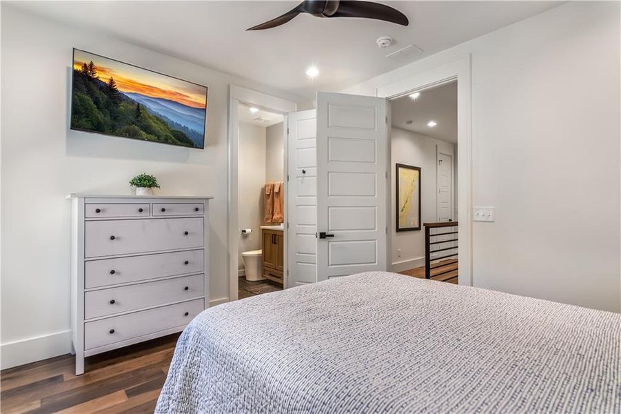 Furnished interior view inside a new home in , Ellijay (Image 53).