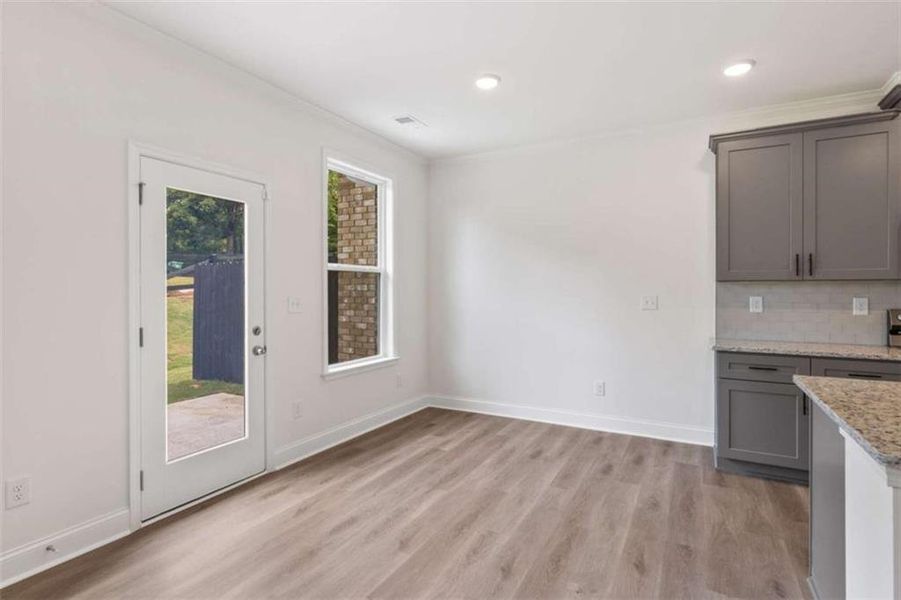 Spacious, unfurnished interior of a new home in Porter Reserve, Decatur (Image 28). Spacious, unfurnished interior of a new home in Porter Reserve, Decatur (Image 28).