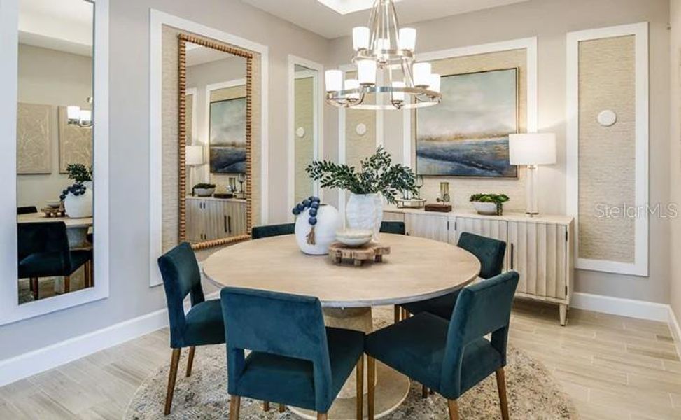 Furnished interior view inside a new home in Skye Ranch Community Group Page, Sarasota (Image 6).