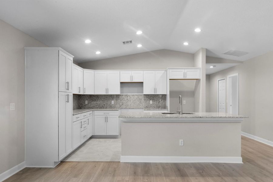 Furnished interior view inside a new home in , Port St. Lucie (Image 6).