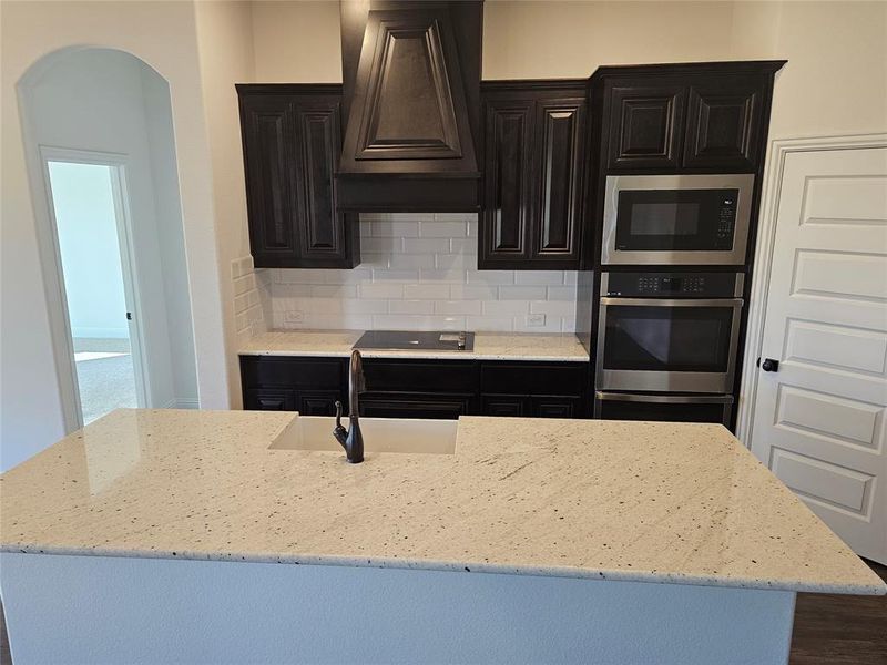Furnished interior view inside a new home in Corner Stone Ranch, Howe (Image 10).